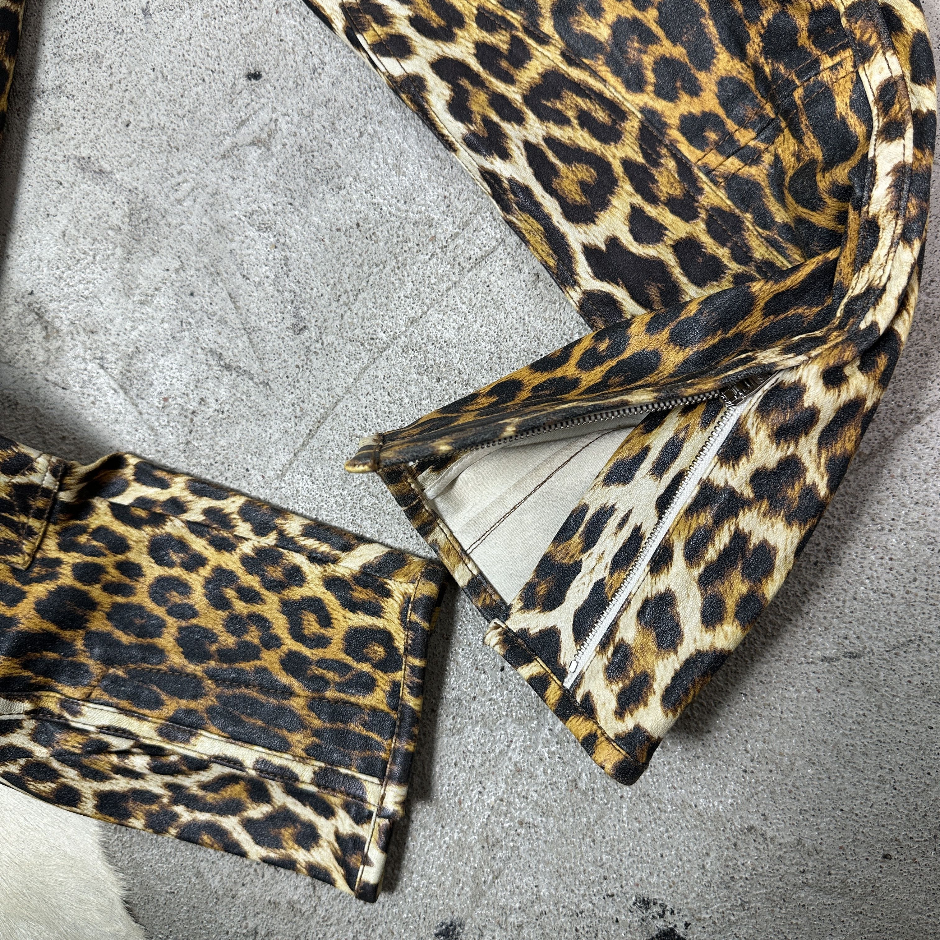 3.1 Phillip Lim Vintage Avant Garde Leather 3.1 Philipp Lim Pants Y2K Size 25" / US 0 / IT 36 - 6 Thumbnail