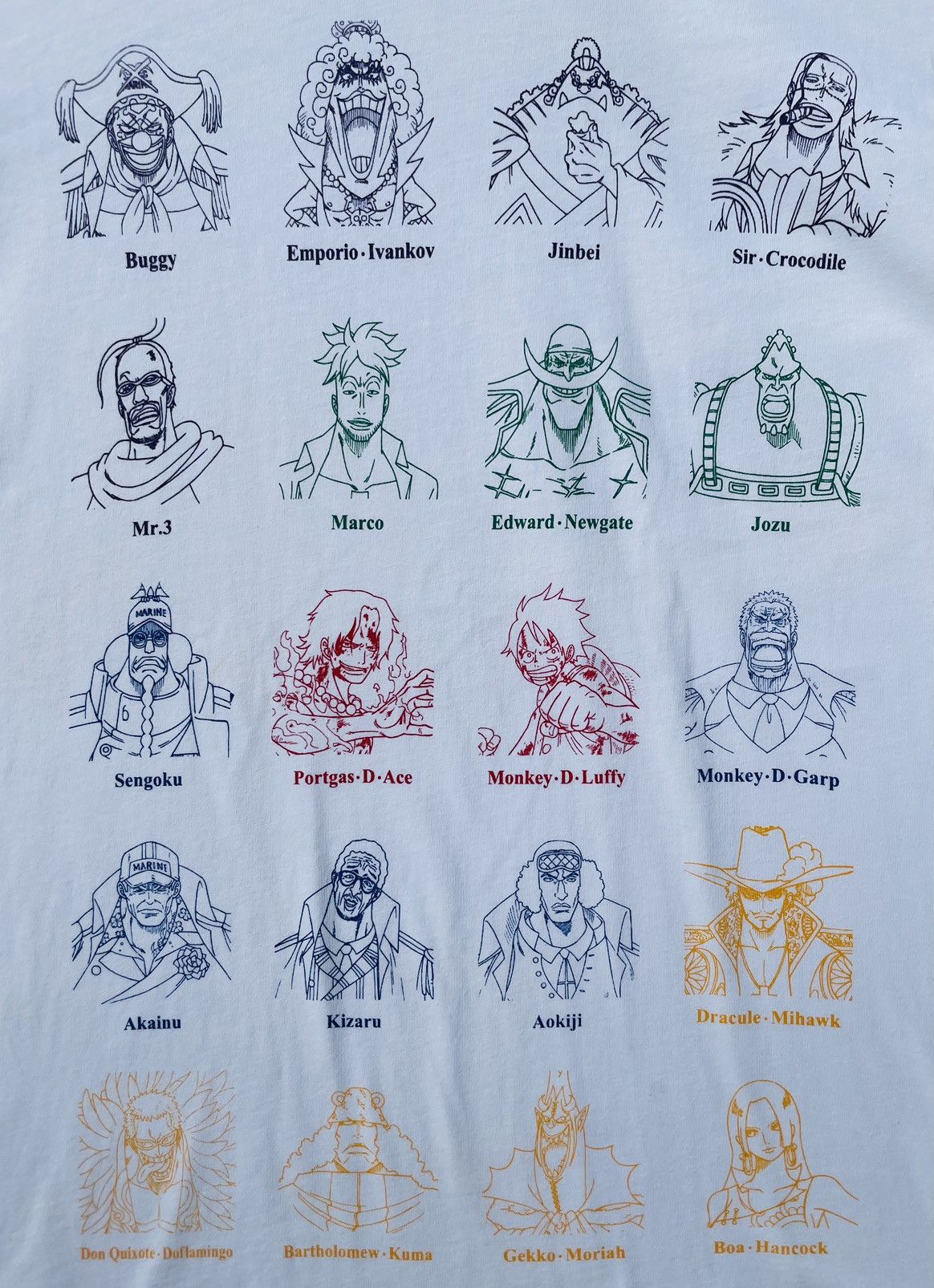 Anime RARE🔥 One Piece Characters Size US S / EU 44-46 / 1 - 2 Thumbnail