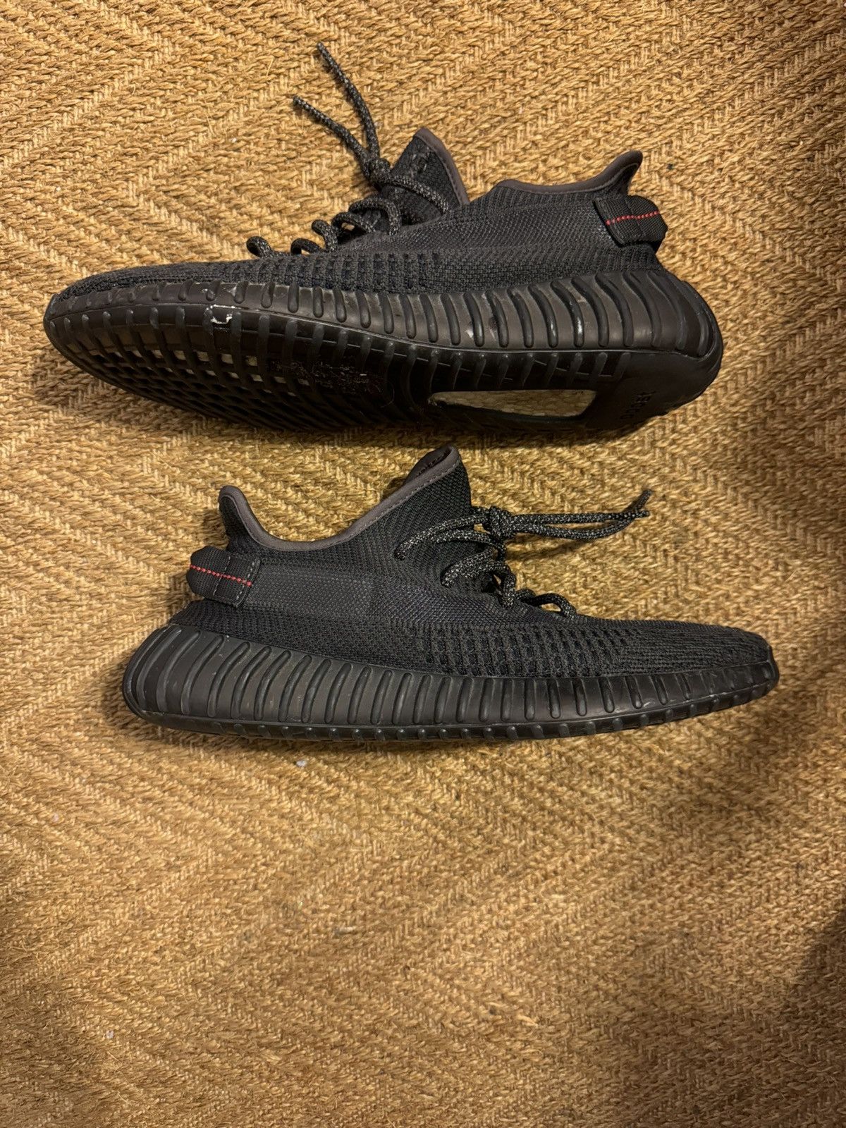 Adidas × Yeezy Yeezy 350 Boost Black Size US 10 / EU 43 - 1 Thumbnail