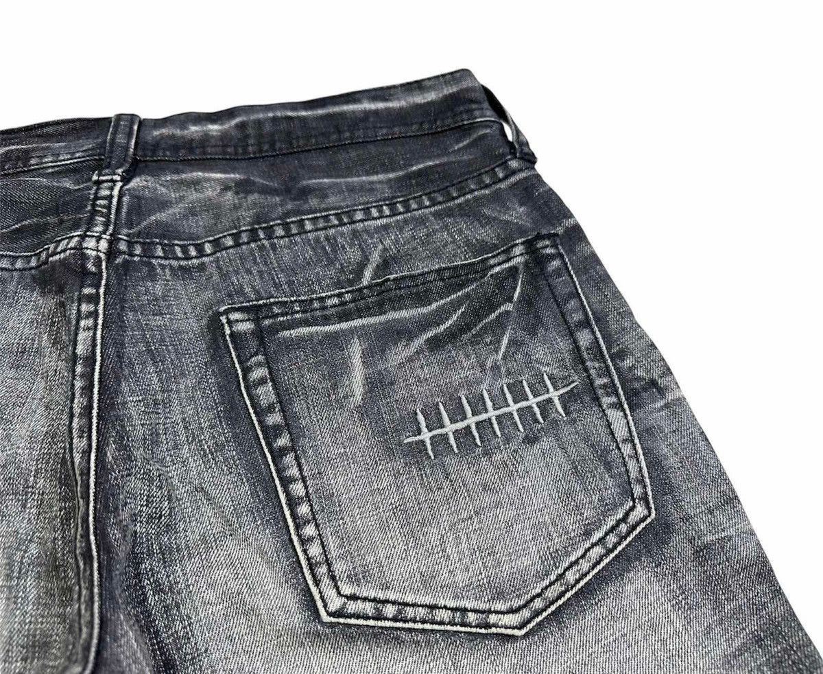 Hysteric Glamour × Japanese Brand × Seditionaries 🔥Y2K Archived Edge Rupert Distressed Patchwork Denim Punk Size US 32 / EU 48 - 11 Thumbnail