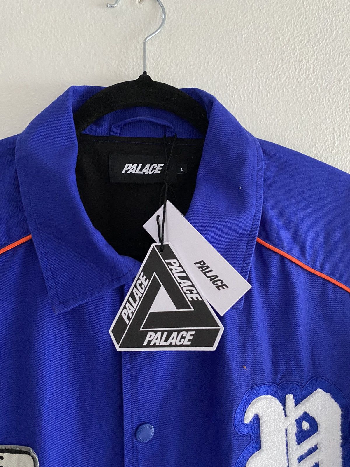 Palace Palace Patches Bomber – Summer ’22, Royal Blue Size US L / EU 52-54 / 3 - 3 Thumbnail