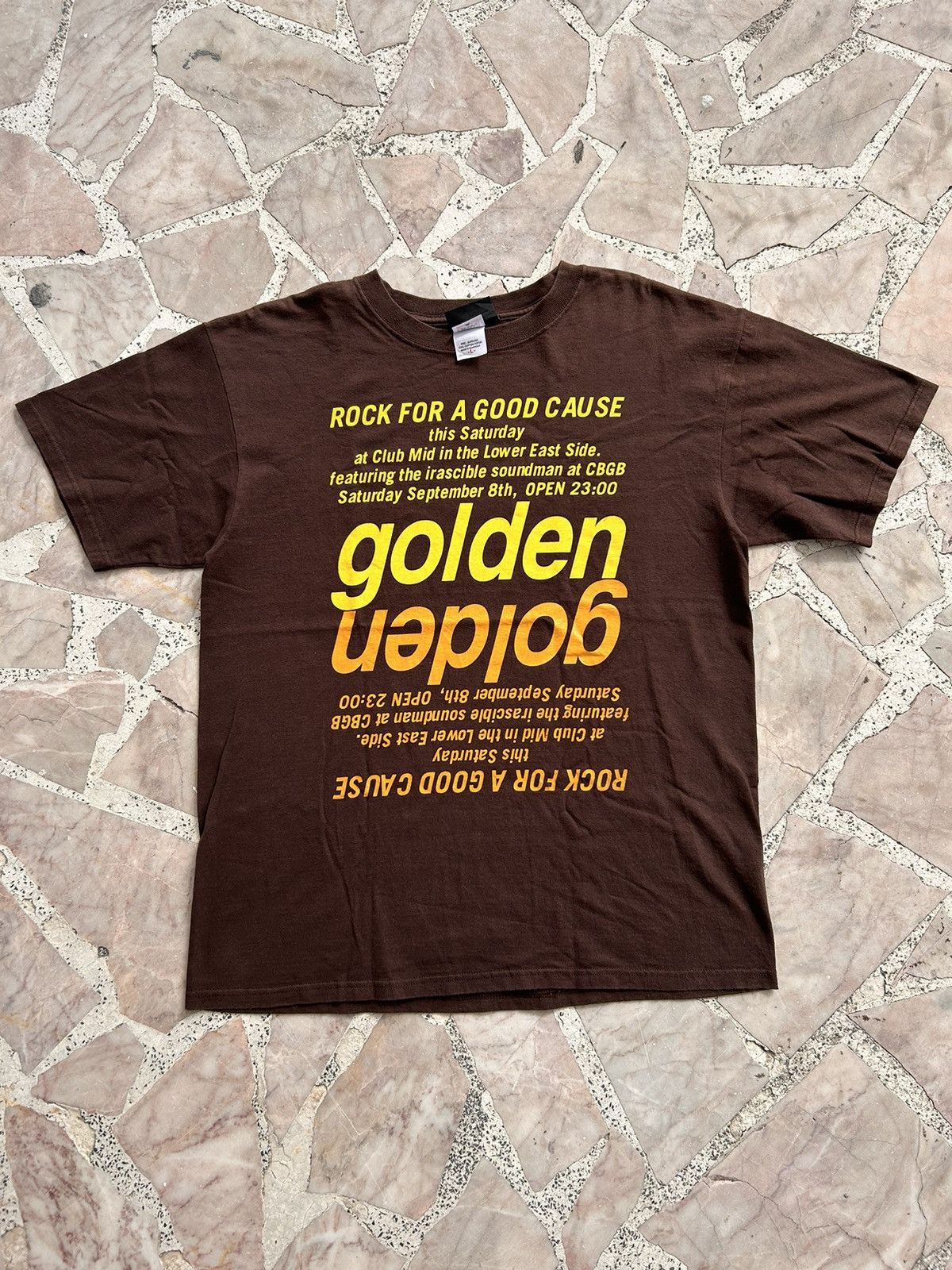 Octopus Octopus Army X Anvil Vintage mirror print Brown Tee Size US L / EU 52-54 / 3 - 1 Thumbnail