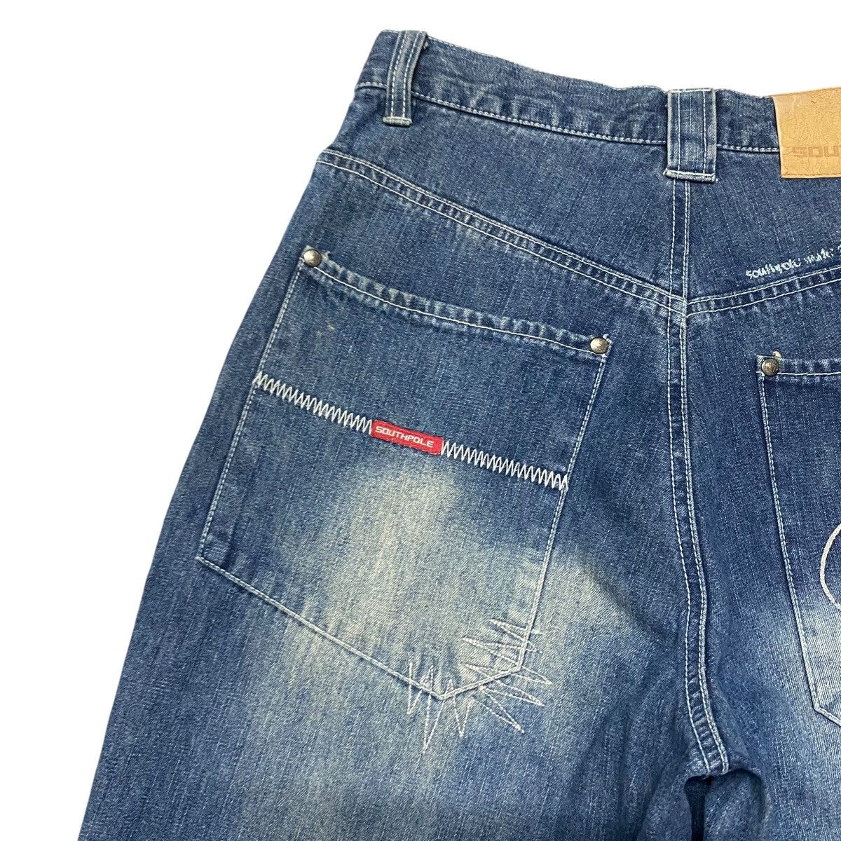 Southpole Vintage Southpole Denim Baggy Pants Size US 29 - 10 Thumbnail