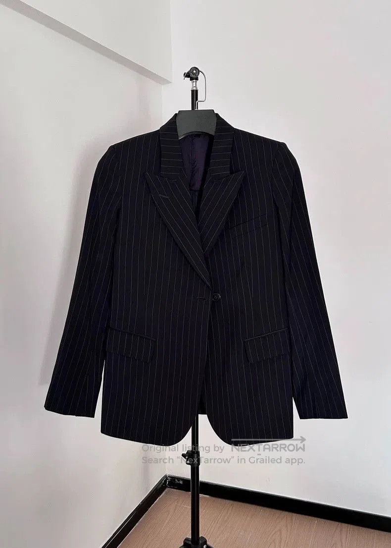Maison Margiela Maison Margiela Pinstriped Suit Jacket. Size US M / EU 48-50 / 2 - 1 Thumbnail
