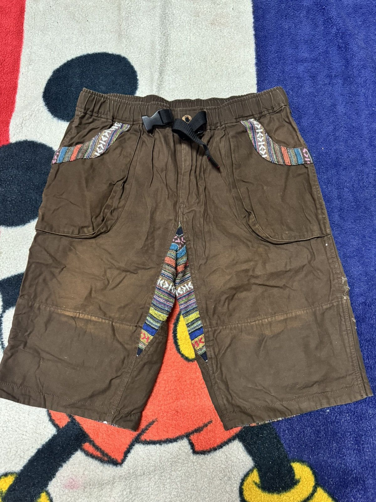 Japanese Brand NAVAJO STYLE SHORT PANTS Size US 36 / EU 52 - 1 Thumbnail