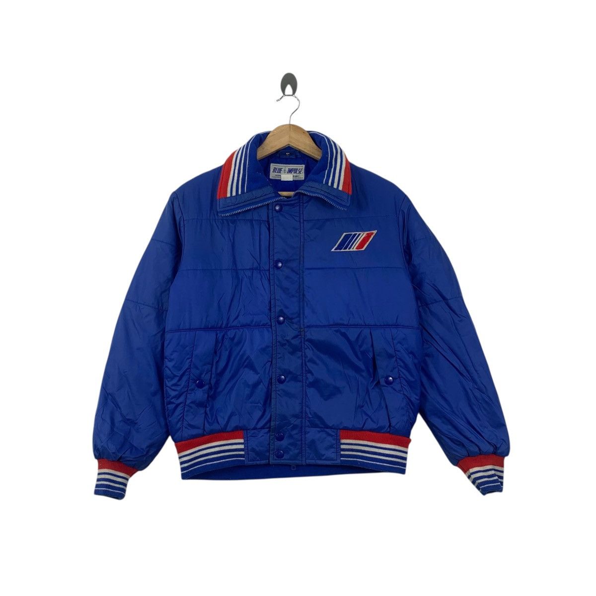 Mizuno Vintage MIZUNO BLUE IMPULSE Ski Quilted Puffer Jacket Size M / US 6-8 / IT 42-44 - 1 Thumbnail