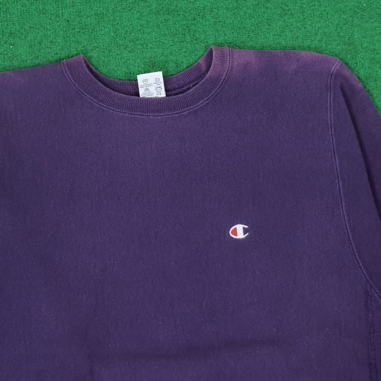 Champion × Vintage Vintage Champion Embroidery Logo Sweatshirt C215N13 Size US M / EU 48-50 / 2 - 2 Thumbnail
