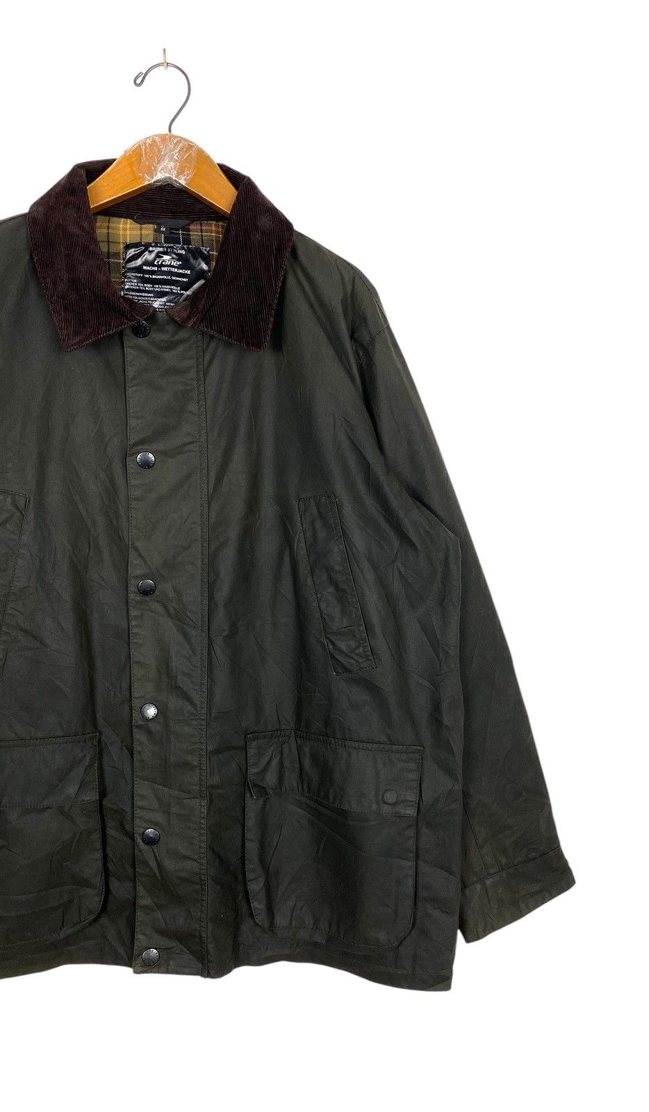 Other Rare‼️ British Styling Waxed Jacket Size US XL / EU 56 / 4 - 3 Thumbnail