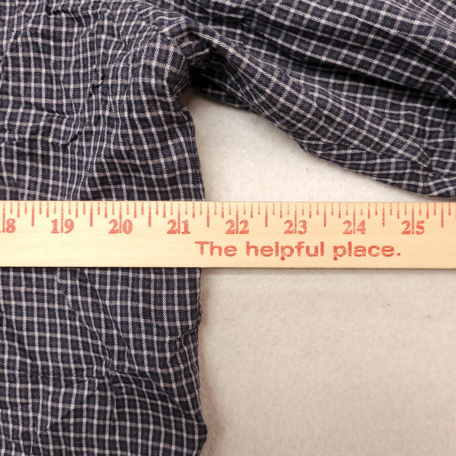 Jos. A. Bank Jos A Bank Tartan Flannel Button Up Shirt Mens Size XL Blue Size US XL / EU 56 / 4 - 9 Thumbnail