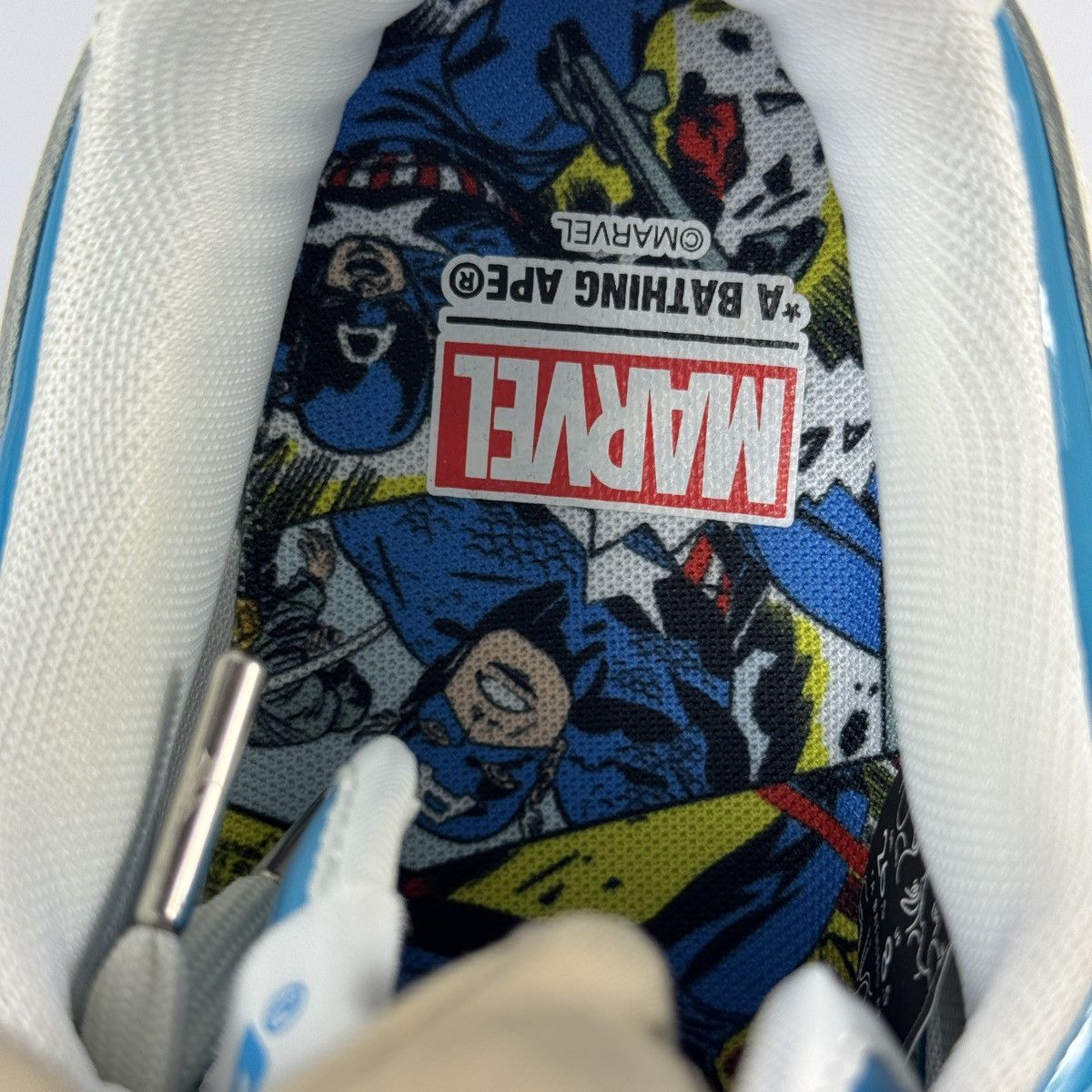 Bape A BATHING APE BAPE STA MARVEL COMICS CAPTAIN AMERICA 2022 Size US 8.5 / EU 41-42 - 8 Thumbnail