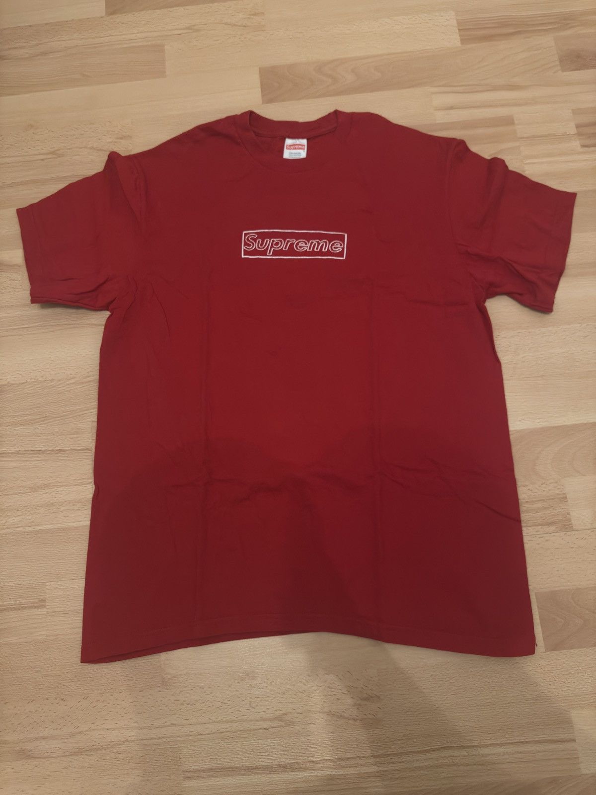 Supreme Supreme Kaws Box Logo Size US M / EU 48-50 / 2 - 1 Thumbnail