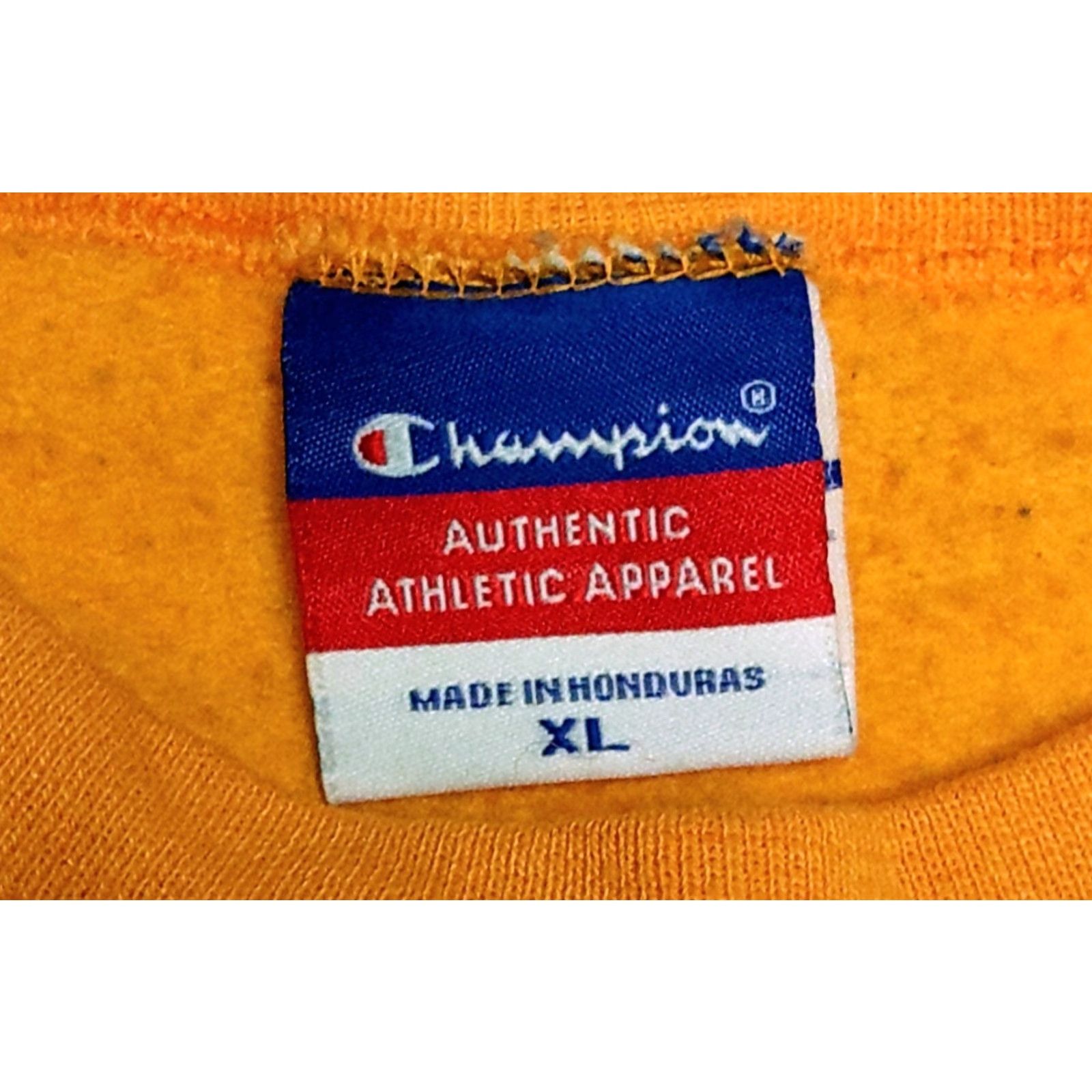 Champion VINTAGE Champion Sweatshirt XL Yellow Iowa Hawkeyes 2010 FedEx Orange Bowl Embroidered Logo Size US XL / EU 56 / 4 - 6 Thumbnail