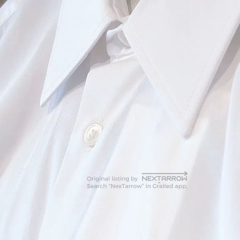 Hermes Hermes Classic men's white shirt Size US XXS / EU 40 - 5 Thumbnail