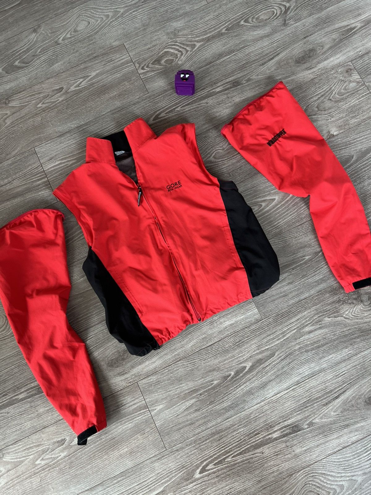 GOREWEAR Gore Bike Wear Windstopper Tex Pack Transformer Jacket/Vest Size US L / EU 52-54 / 3 - 16 Thumbnail