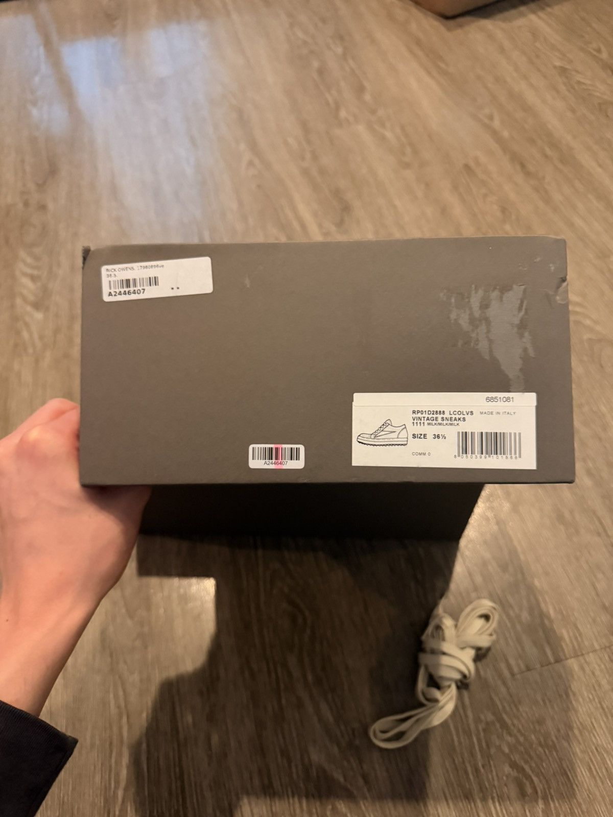 Rick Owens Rick Owens Triple Milk Vintage Sneaks Vans Size 36.5 New Size US 5 / EU 37 - 9 Thumbnail