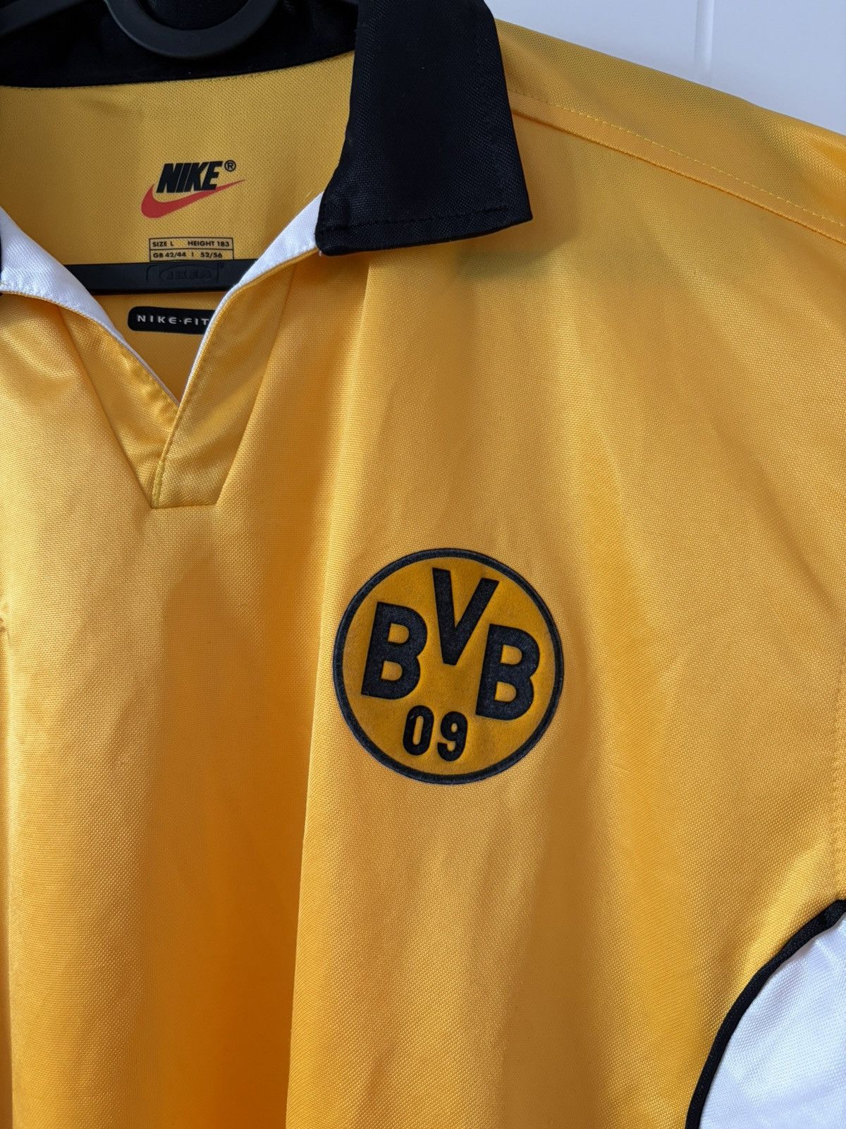 BVB nike 1998-2000 domowa wersja zawodnicza — zdjęcie 2