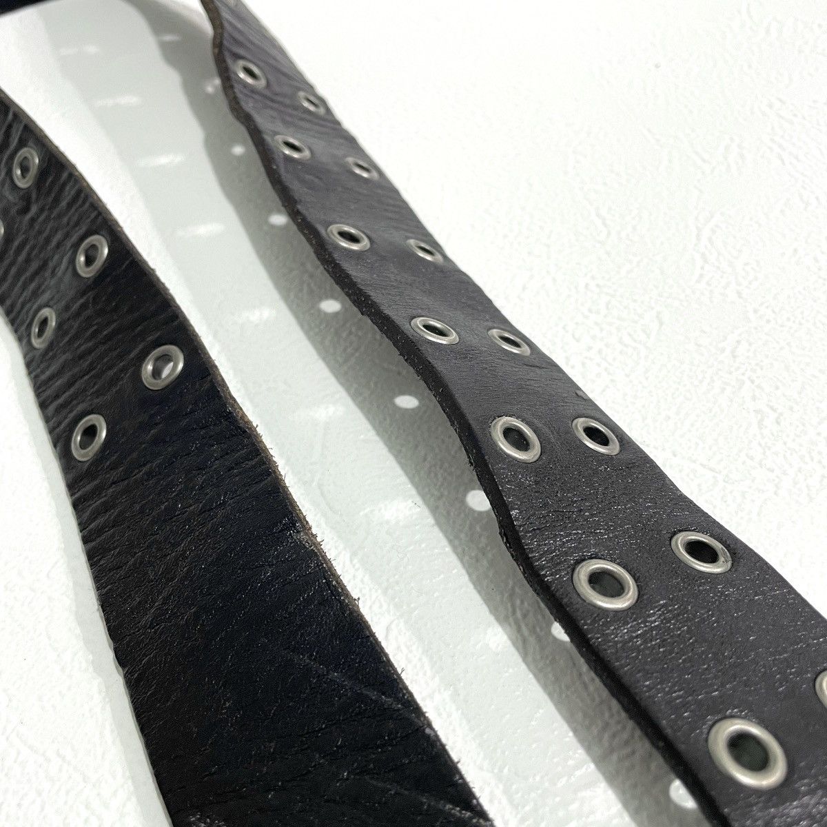 If Six Was Nine Vintage studded y2k leather belt kapital style Size ONE SIZE - 4 Thumbnail