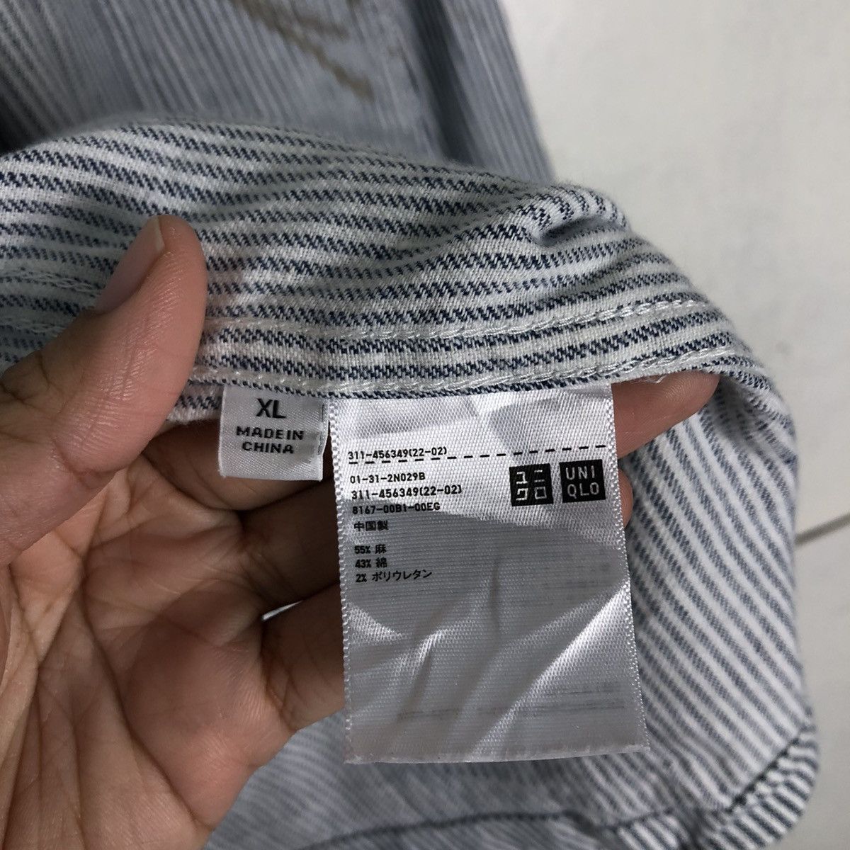 Japanese Brand 🔥Vintage Hickory Chore Jacket Uniqlo Japan Issey Miyake Size US XL / EU 56 / 4 - 18 Thumbnail