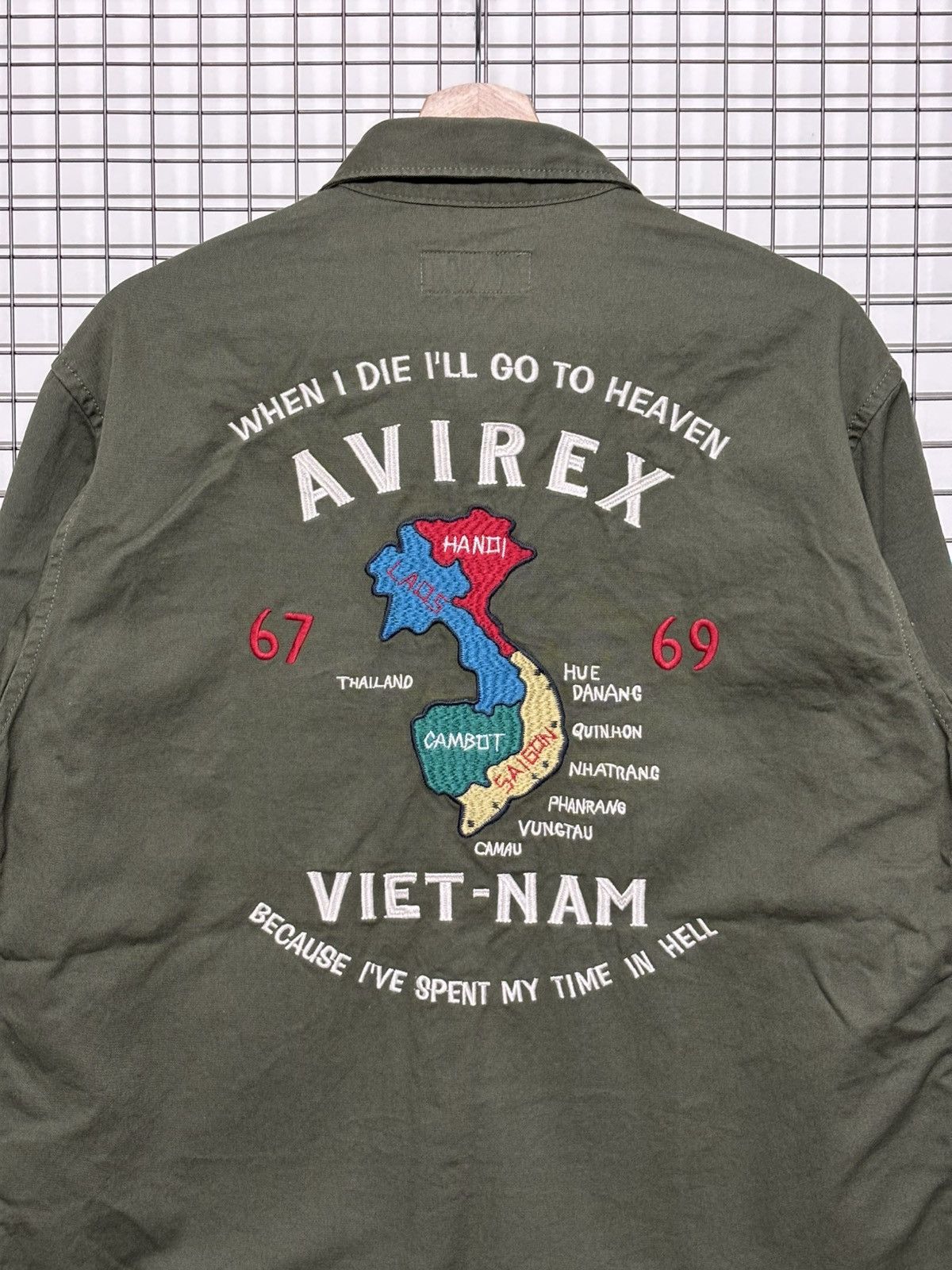 Avirex AVIREX Vietnam War Button up shirt Size US XL / EU 56 / 4 - 1 Thumbnail