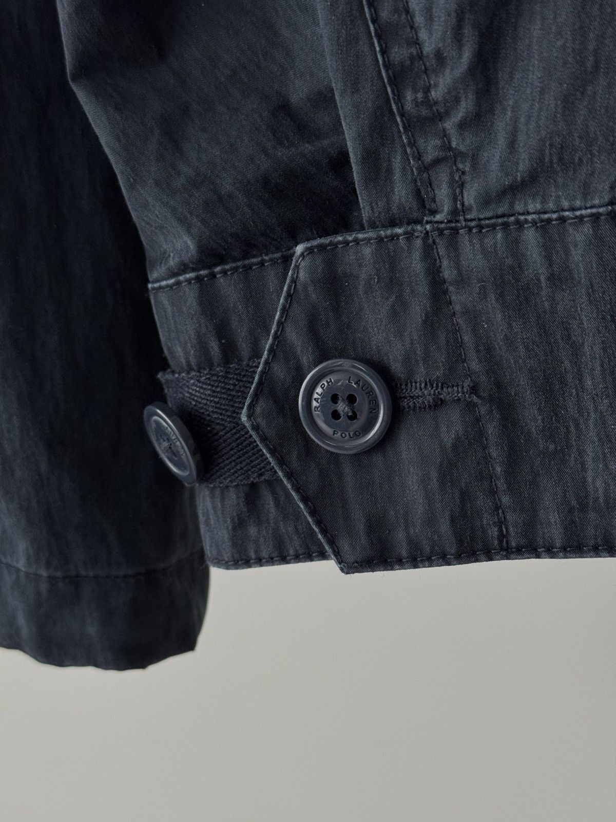 Polo Ralph Lauren × Vintage Vintage Polo Ralph Lauren M65 Combat Utility Navy Jacket Size US M / EU 48-50 / 2 - 8 Thumbnail