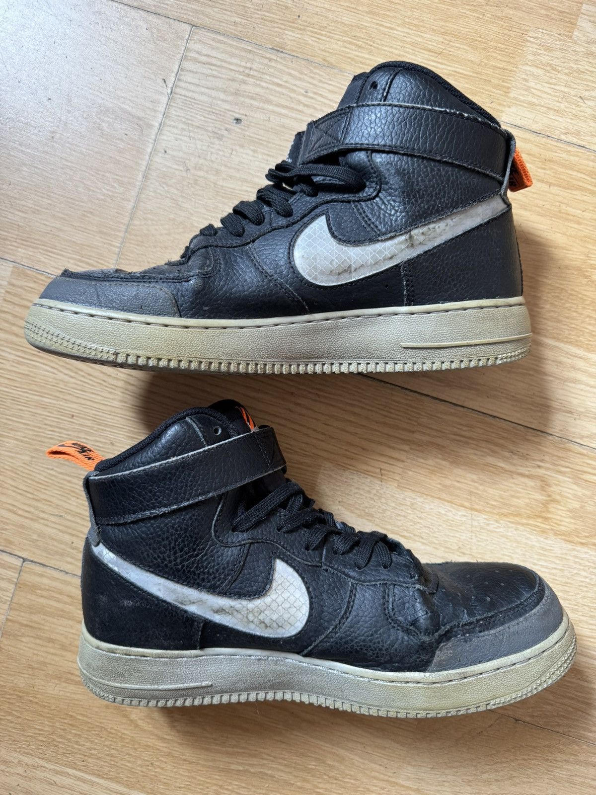 Nike NIKE AIR FORCE 1 HIGH "UNDER CONSTRUCTION" BLACK SIZE 8.5 Size US 8.5 / EU 41-42 - 6 Thumbnail