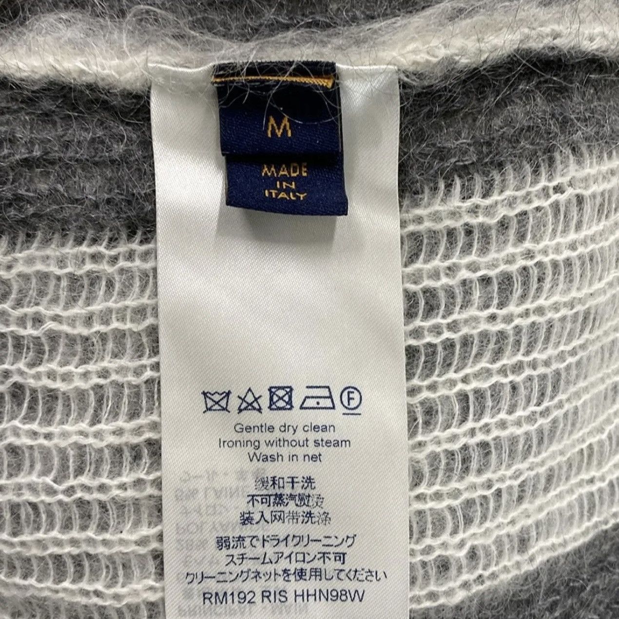 Louis Vuitton LOUIS VUITTON 2019AW × Virgil Abloh USA FLAG MOHAIR SWEATER Size US M / EU 48-50 / 2 - 6 Thumbnail