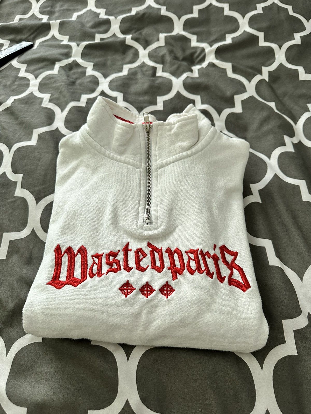 Wasted Paris Wasted Paris Crew Funnels Blanc Bridge Size US L / EU 52-54 / 3 - 1 Thumbnail