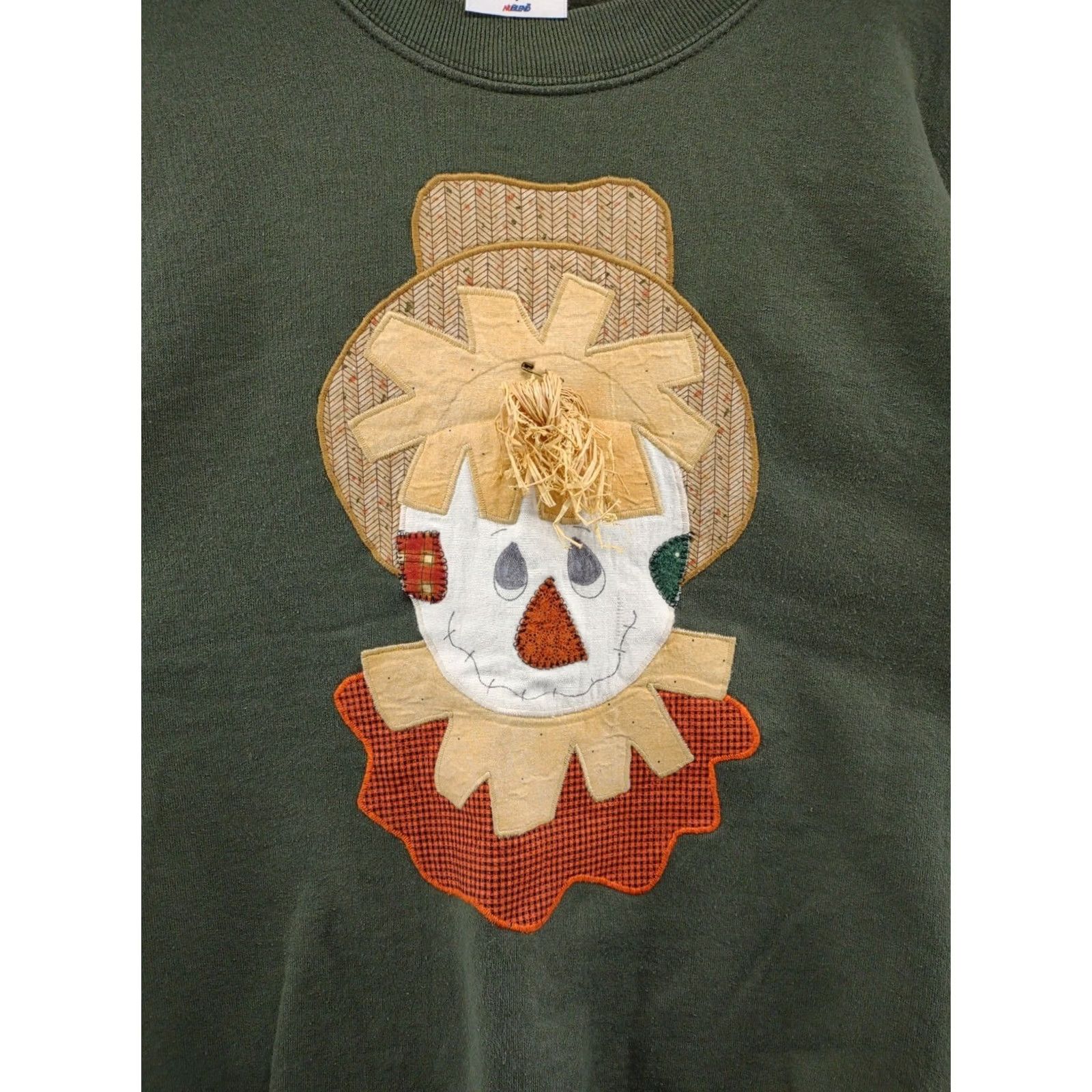 Jerzees VINTAGE Jerzees Nublend Fall Scarecrow Double-Sided Sweatshirt Women's M Size M / US 6-8 / IT 42-44 - 2 Thumbnail