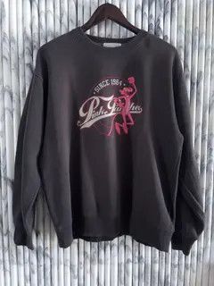 Other Washed distressed grey vintage chair print sweatshirt Size US L / EU 52-54 / 3 - 5 Thumbnail
