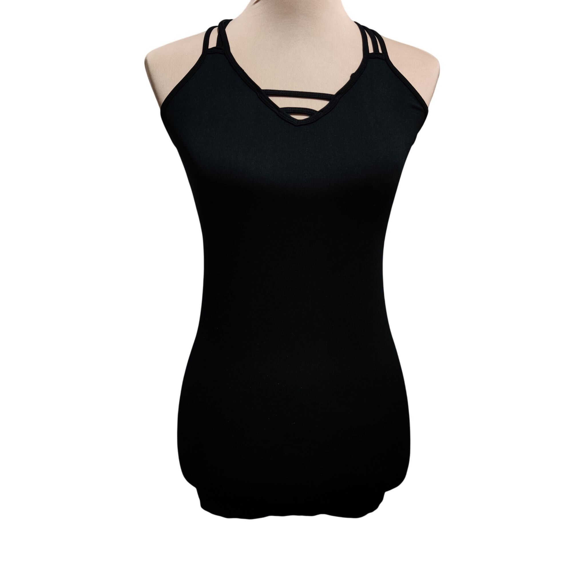 Other Love Charm one size junior womens tank top black seamless st Size ONE SIZE - 1 Thumbnail