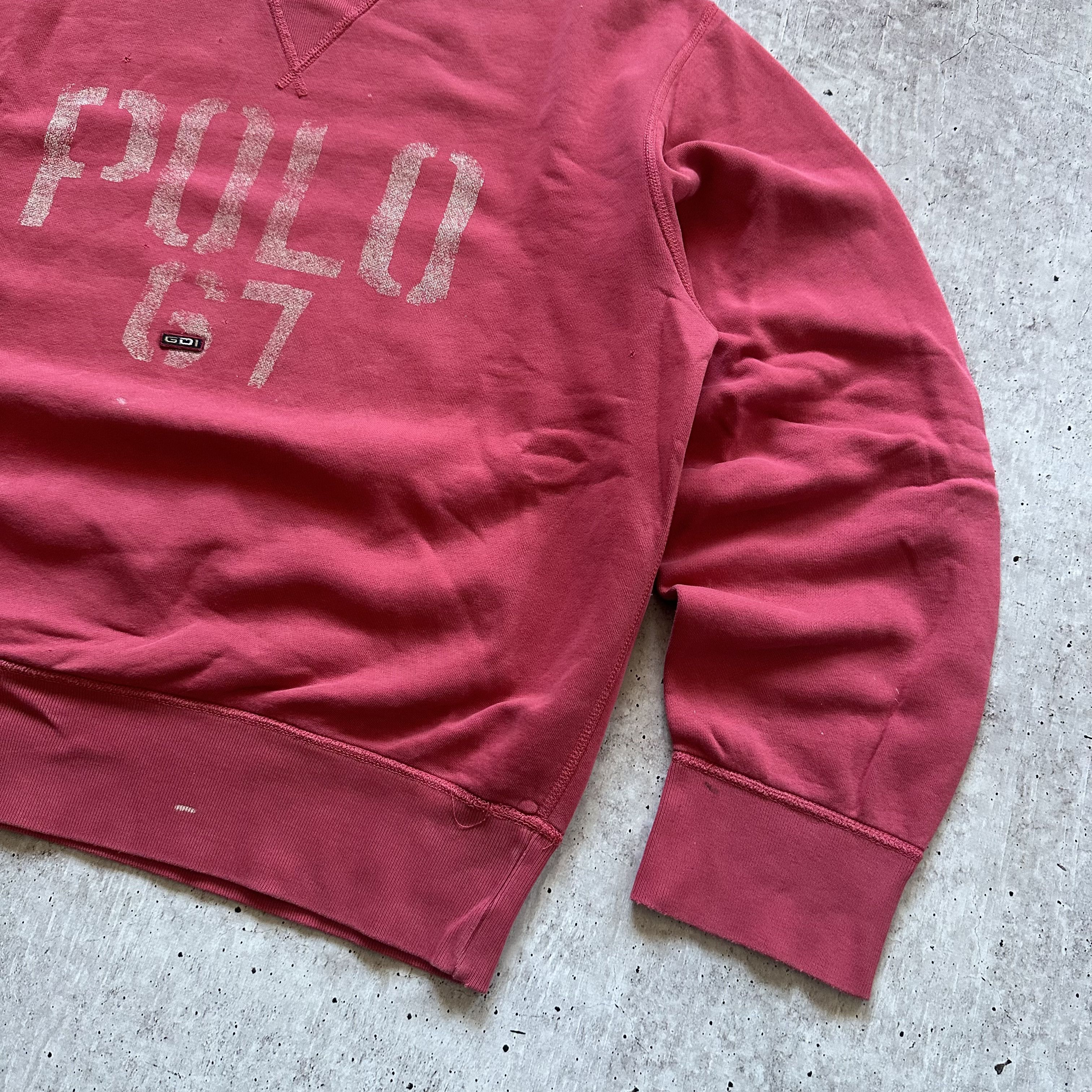 Polo Ralph Lauren Ralph Lauren 67 Big Center Logo Vintage Baggy Sweatshirt Size US M / EU 48-50 / 2 - 3 Thumbnail