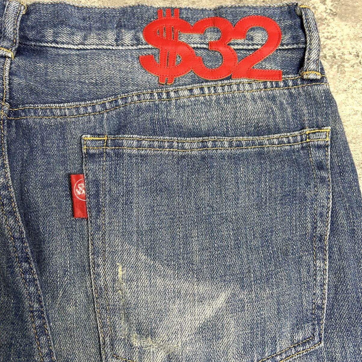 Swagger Swagger Patch Dollar Pirates Distressed Denim Size US 35 - 18 Thumbnail