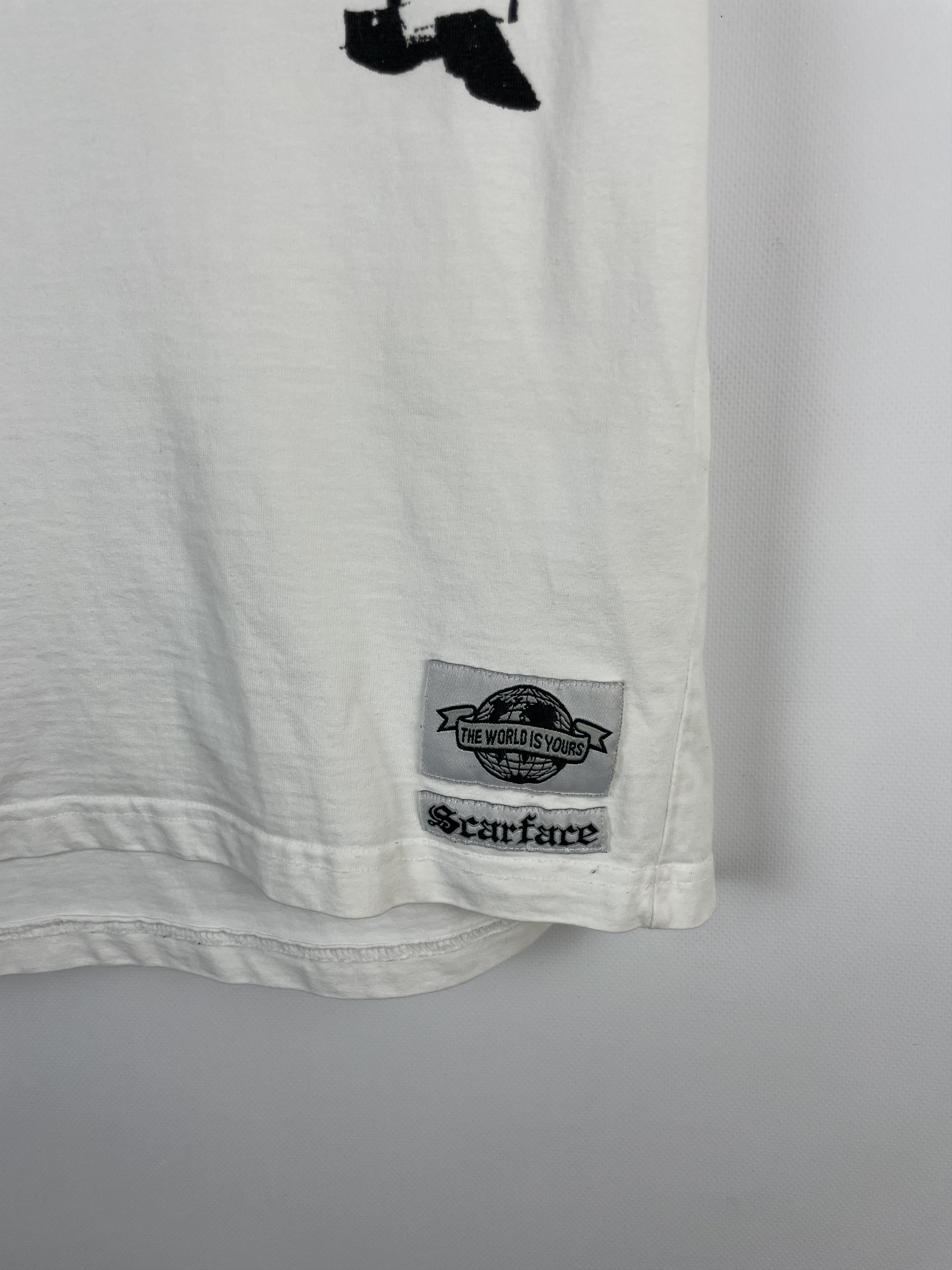 Vintage Vintage 90s Scarface Tee Size US XL / EU 56 / 4 - 5 Thumbnail