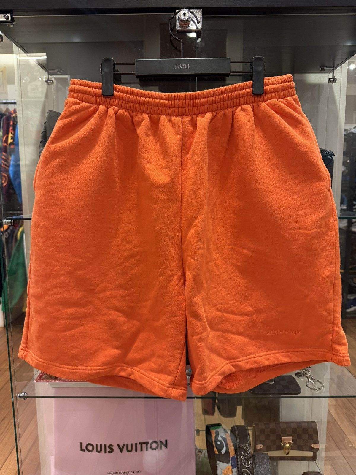 Balenciaga Balenciaga Sweatshorts - Orange Size US 32 / EU 48 - 1 Thumbnail