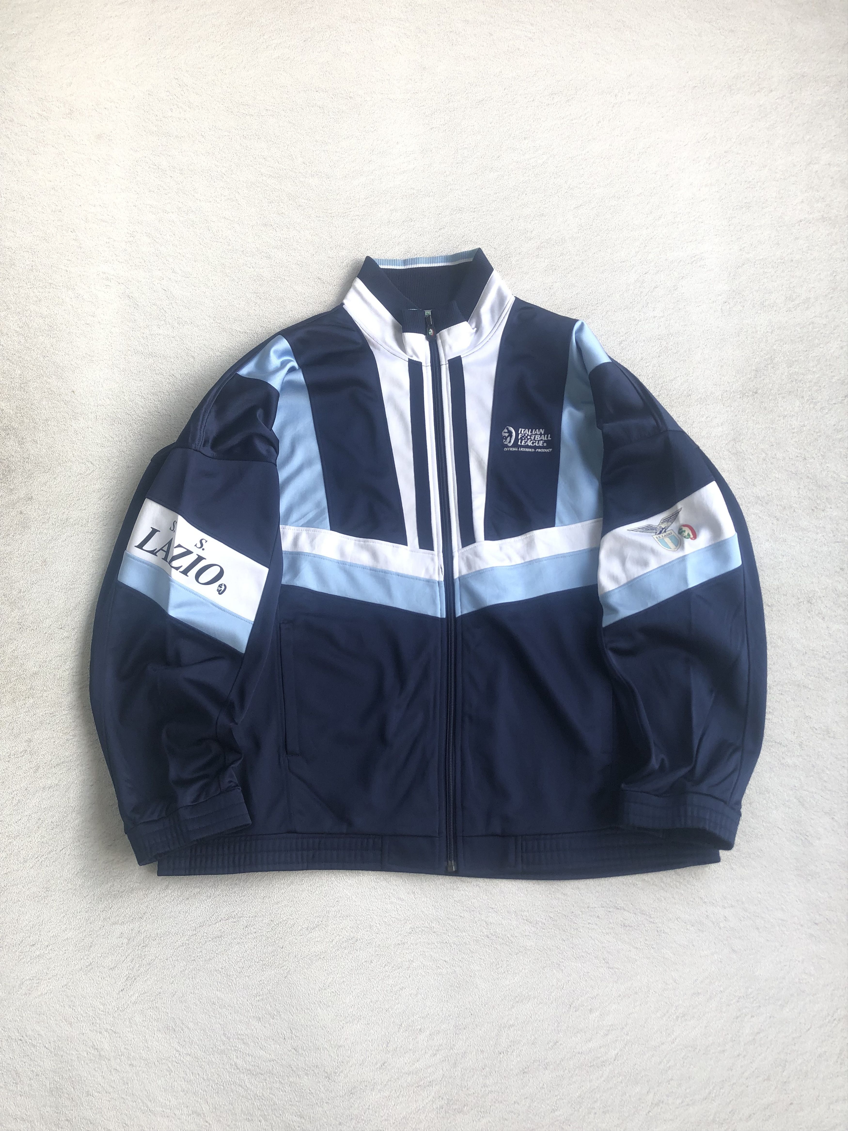 Kappa Vintage S.S Lazio Track Jacket Size US XL / EU 56 / 4 - 1 Thumbnail