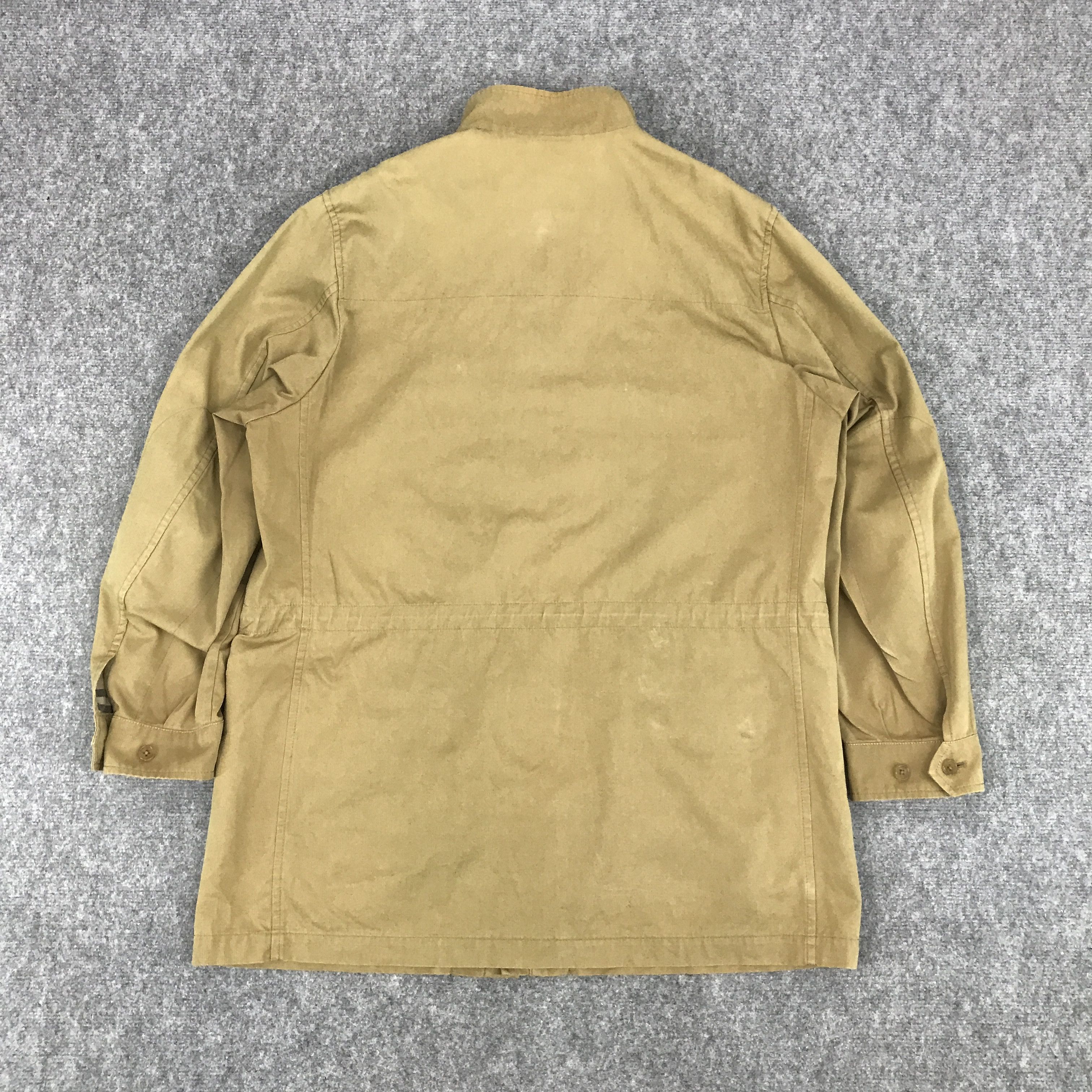 Burberry × Vintage BURBERRY LONDON PARKAS DESIGN JACKET Size US L / EU 52-54 / 3 - 2 Thumbnail