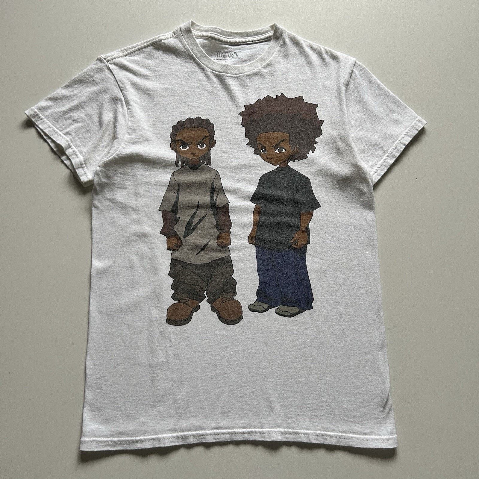 Vintage Vintage The Boondocks Shirt Small White Y2K Riley Huey Promo Size US S / EU 44-46 / 1 - 1 Thumbnail