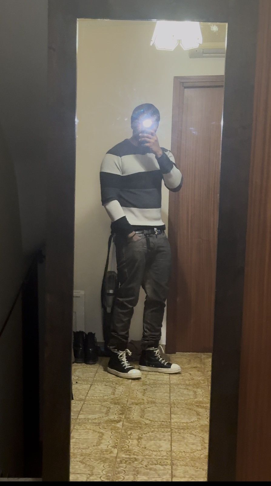 Rick Owens RO Brown/Rust Slab Denim Size US 34 / EU 50 - 9 Thumbnail