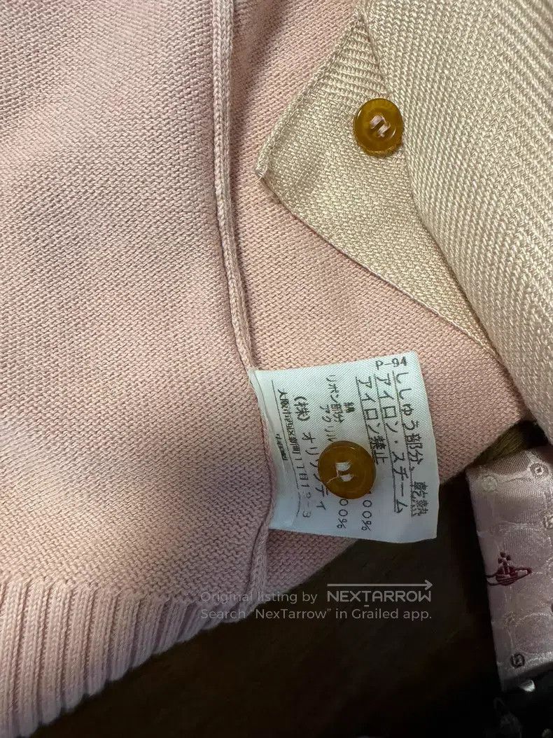 Vivienne Westwood Vivienne Westwood Pink bow tie ribbon knitted sweater vest Size M / US 6-8 / IT 42-44 - 8 Thumbnail