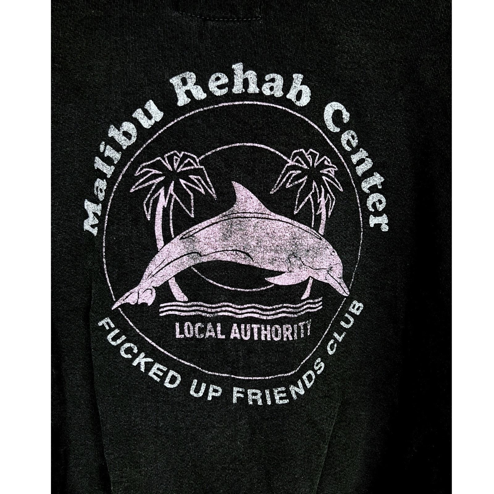 Local Authority Local Authority Mens XXL Malibu Rehab Center Dolphin Hoodie Size US XXL / EU 58 / 5 - 4 Thumbnail