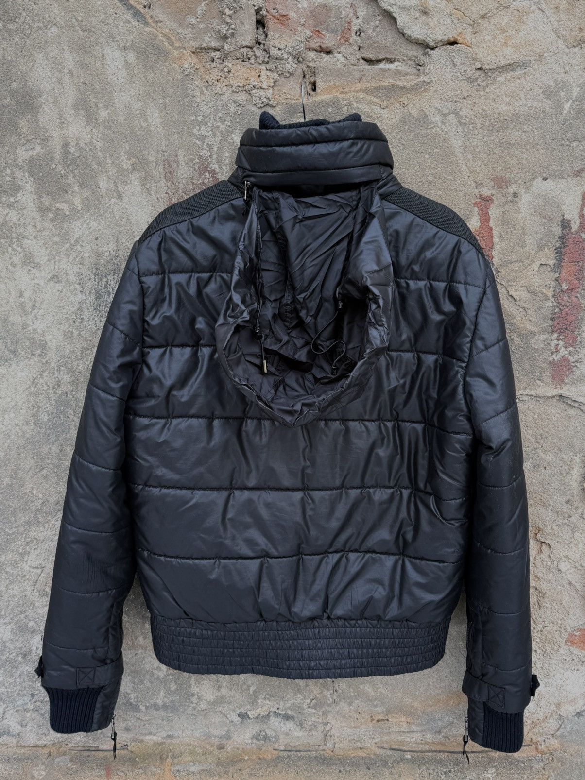 Dolce & Gabbana 2000s Dolce & Gabbana Obscure Dark Astro Puffer Jacket Size US L / EU 52-54 / 3 - 4 Thumbnail