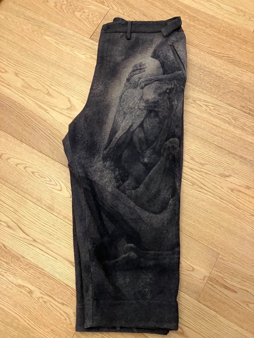 Yohji Yamamoto yohji yamamoto POUR HOMME/22AW Beksinski pants Size US 33 - 1 Thumbnail