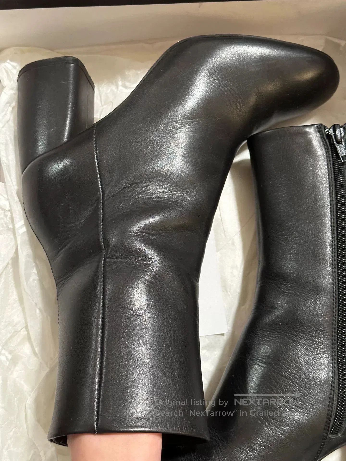 Japanese Brand Miista High-Heel Boots Size 37. Size US 6 / IT 36 - 4 Thumbnail