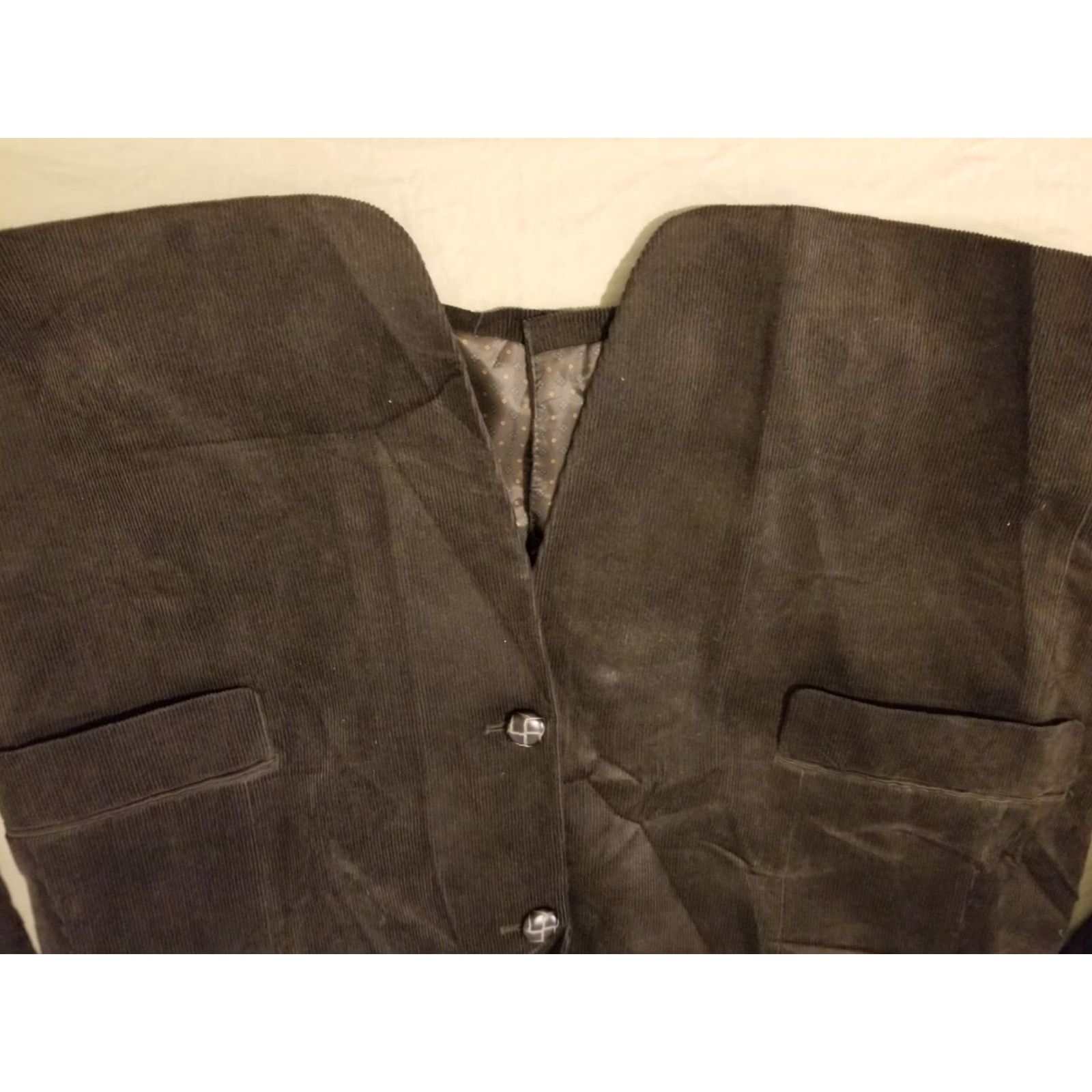 Chaps VINTAGE Chaps Polo Ralph Lauren Corduroy Jacket Blazer 46L Brown Cotton Men 3-in-1 Jacket Size US XXL / EU 58 / 5 - 7 Thumbnail
