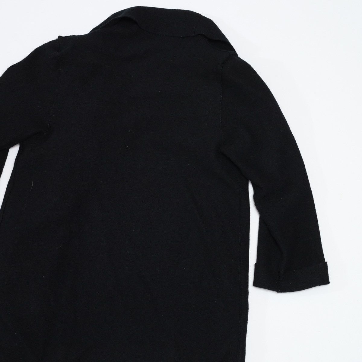 OSKA Oska Oversized Boiled Wool Coat Cape Black Size XL / US 12-14 / IT 48-50 - 23 Thumbnail
