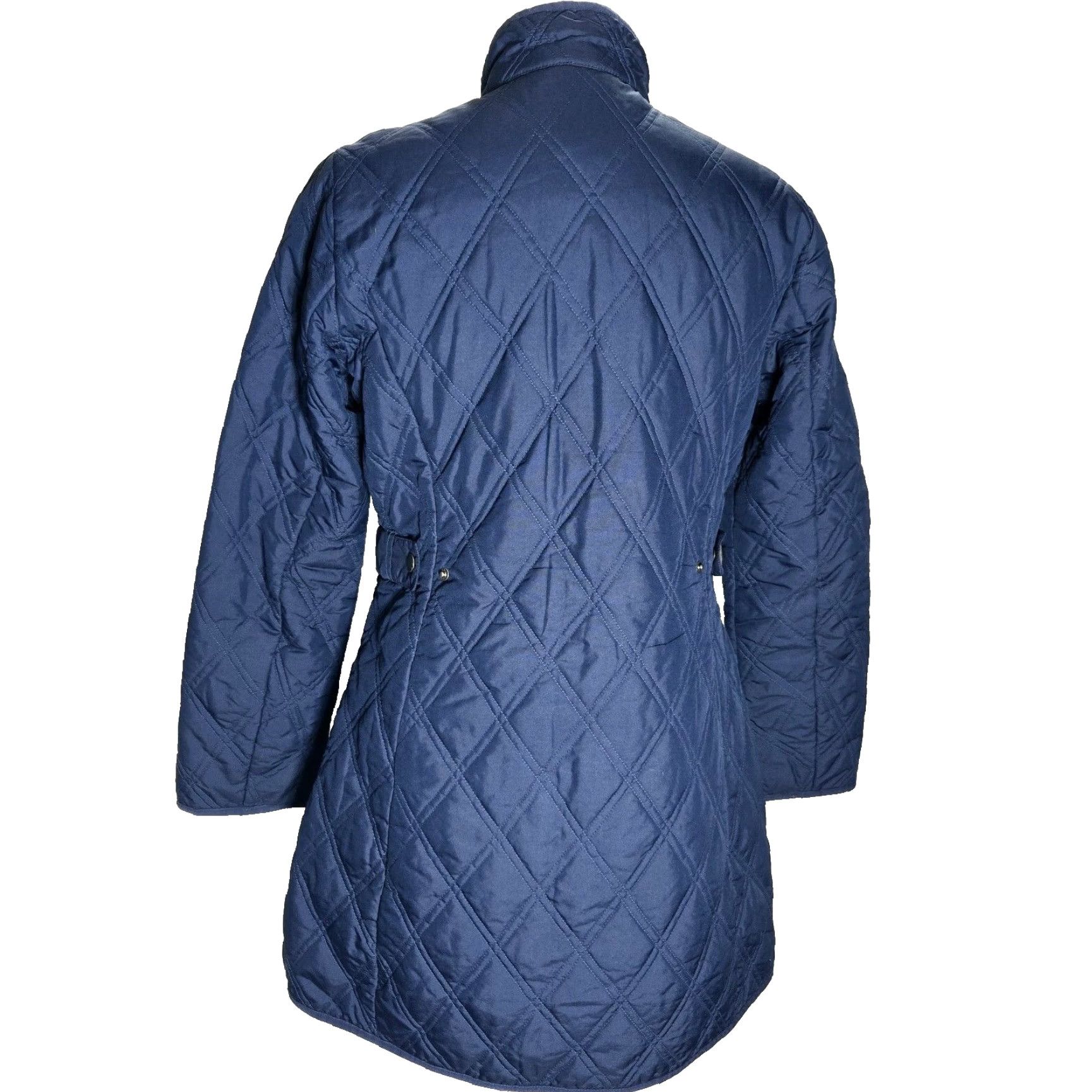 Eddie Bauer Eddie Bauer Womens PXS Quilted Jacket Blue Snap Button Pockets Lightweight Size XS / US 0-2 / IT 36-38 - 7 Thumbnail
