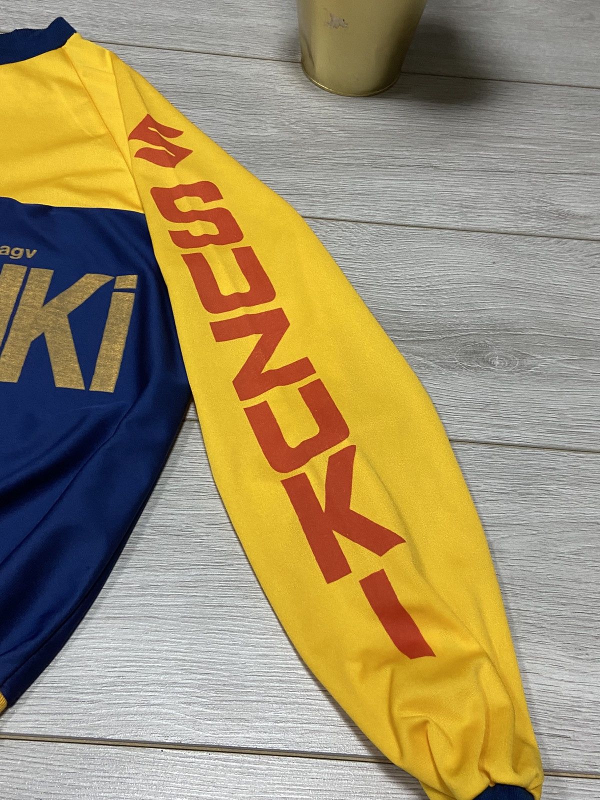 Other Suzuki vintage sweatshirt big logo spell out team resistance Size US S / EU 44-46 / 1 - 2 Thumbnail