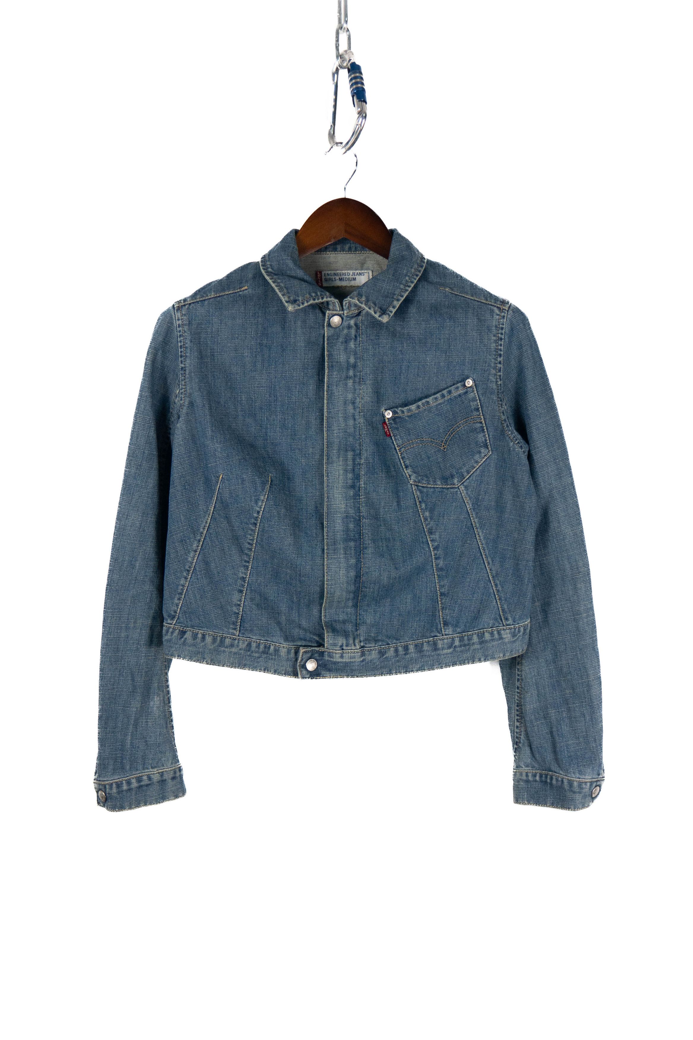 Levi's × Vintage Vintage Levis Avangarde Light Jeans Jacket Size M / US 6-8 / IT 42-44 - 1 Thumbnail