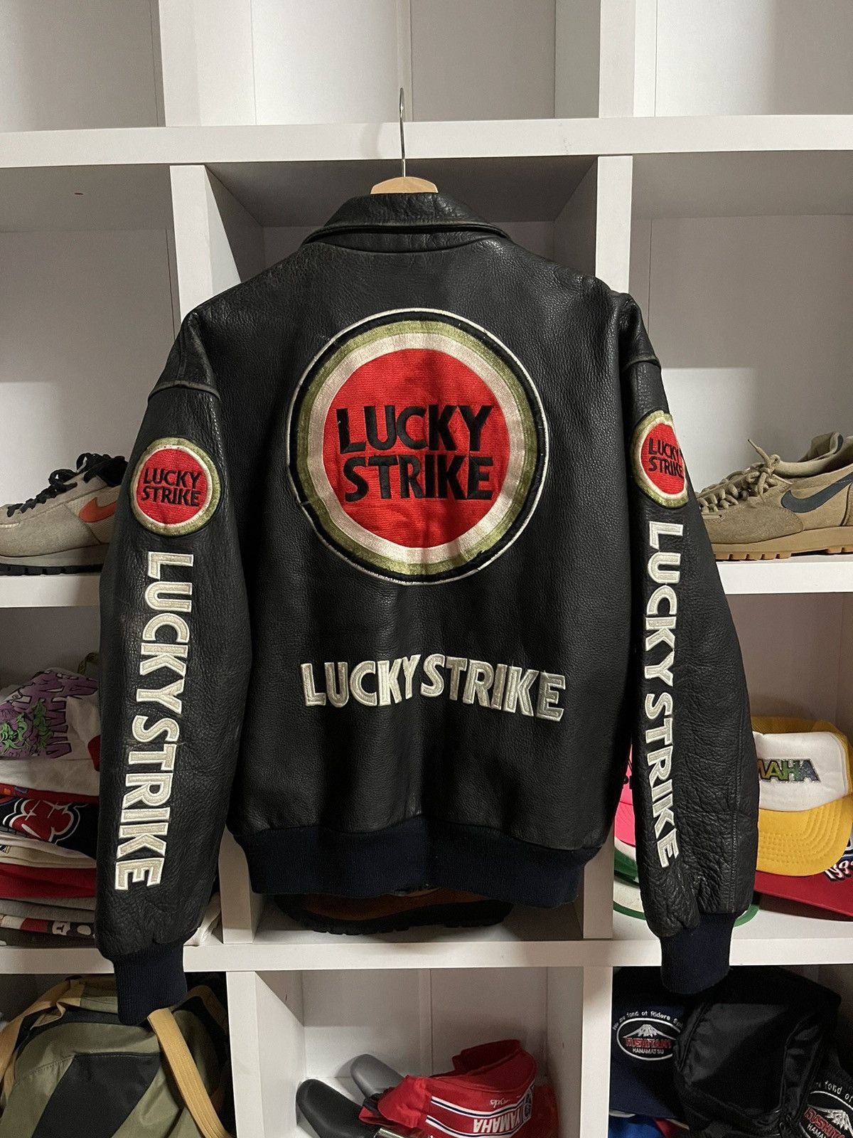 Vintage lucky Leather vest buy S