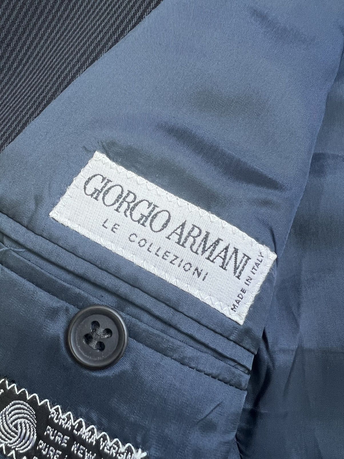 Giorgio Armani × Vintage Vintage Giorgio Armani Suit Double Blazers and Pants Size 50R - 8 Thumbnail